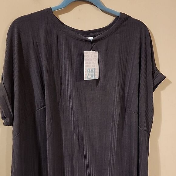 Lularoe 2X dress 👗 NWT tee shirt feel - Picture 2 of 3